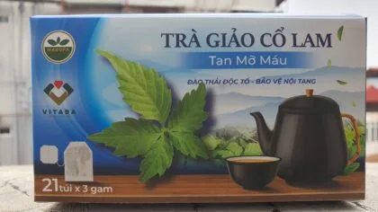 Quy cách đóng gói Trà Giảo Cổ Lam - Tan mỡ máu