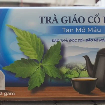 Quy cách đóng gói Trà Giảo Cổ Lam - Tan mỡ máu